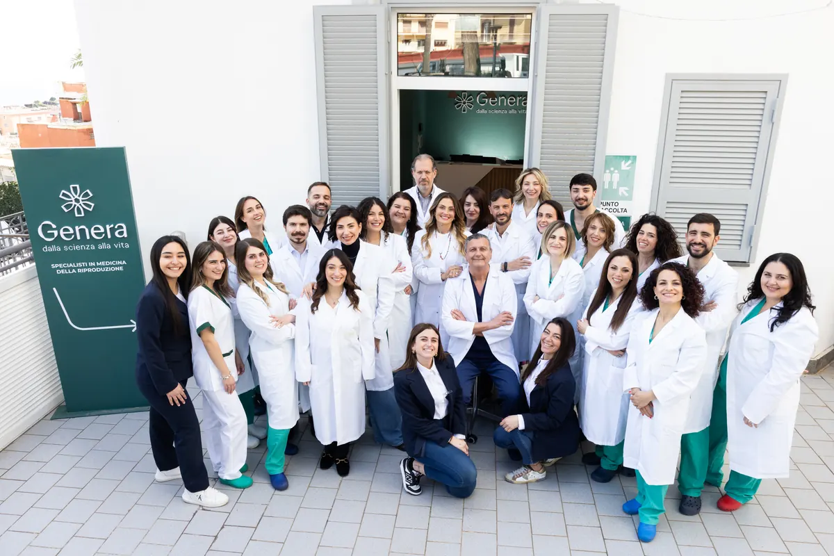 Il team di Genera Napoli
